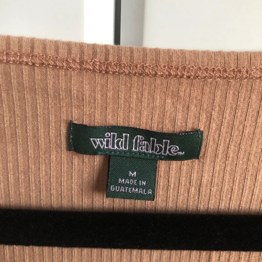 Wild Fable Ribbed Crop Top - Picture 2 of 3